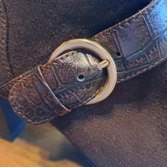 Faux Suede Boots - Picture 13 of 14